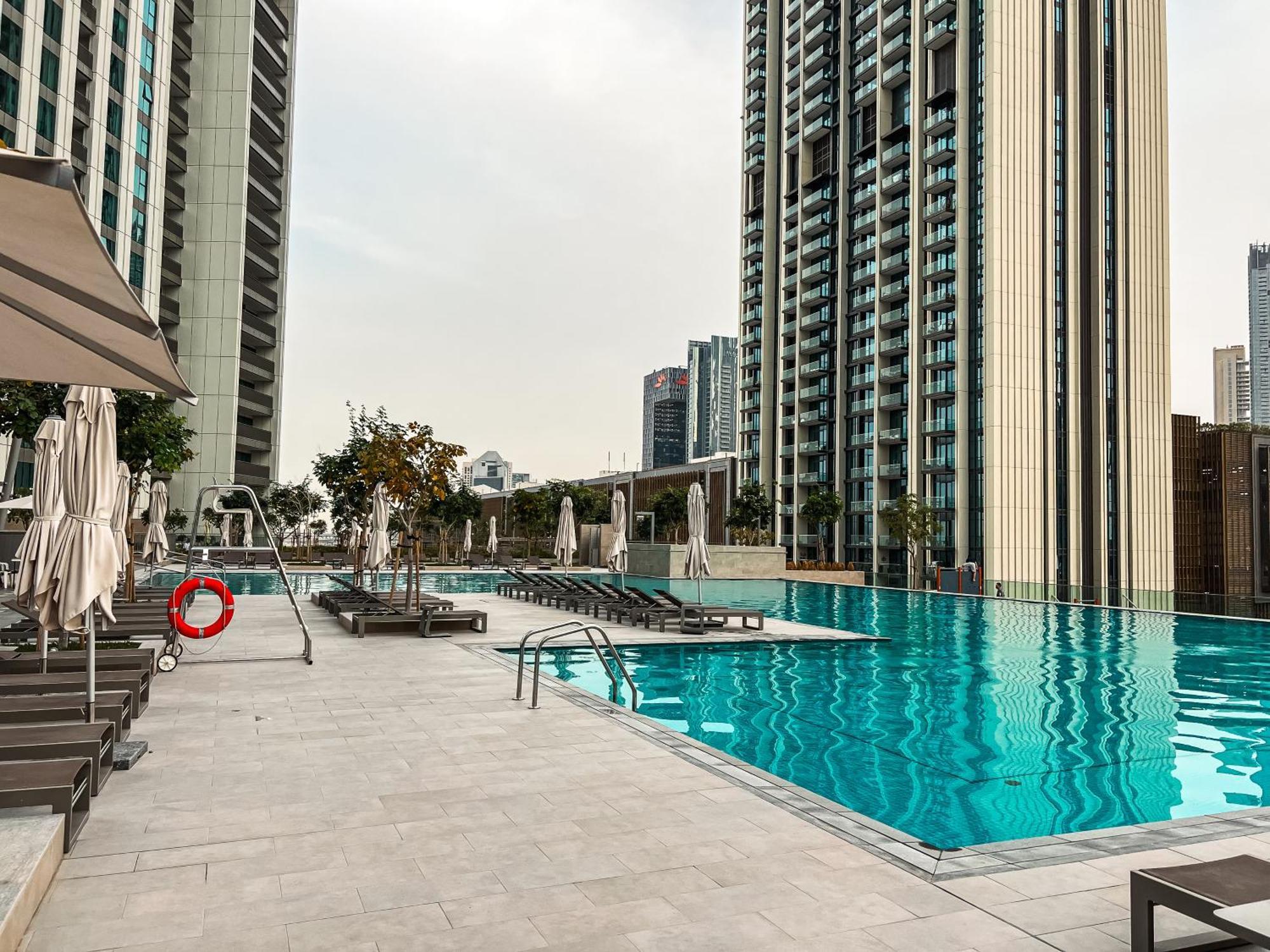 Stunning Burj View Dubai Mall Access Infinity Pool Appartement Buitenkant foto