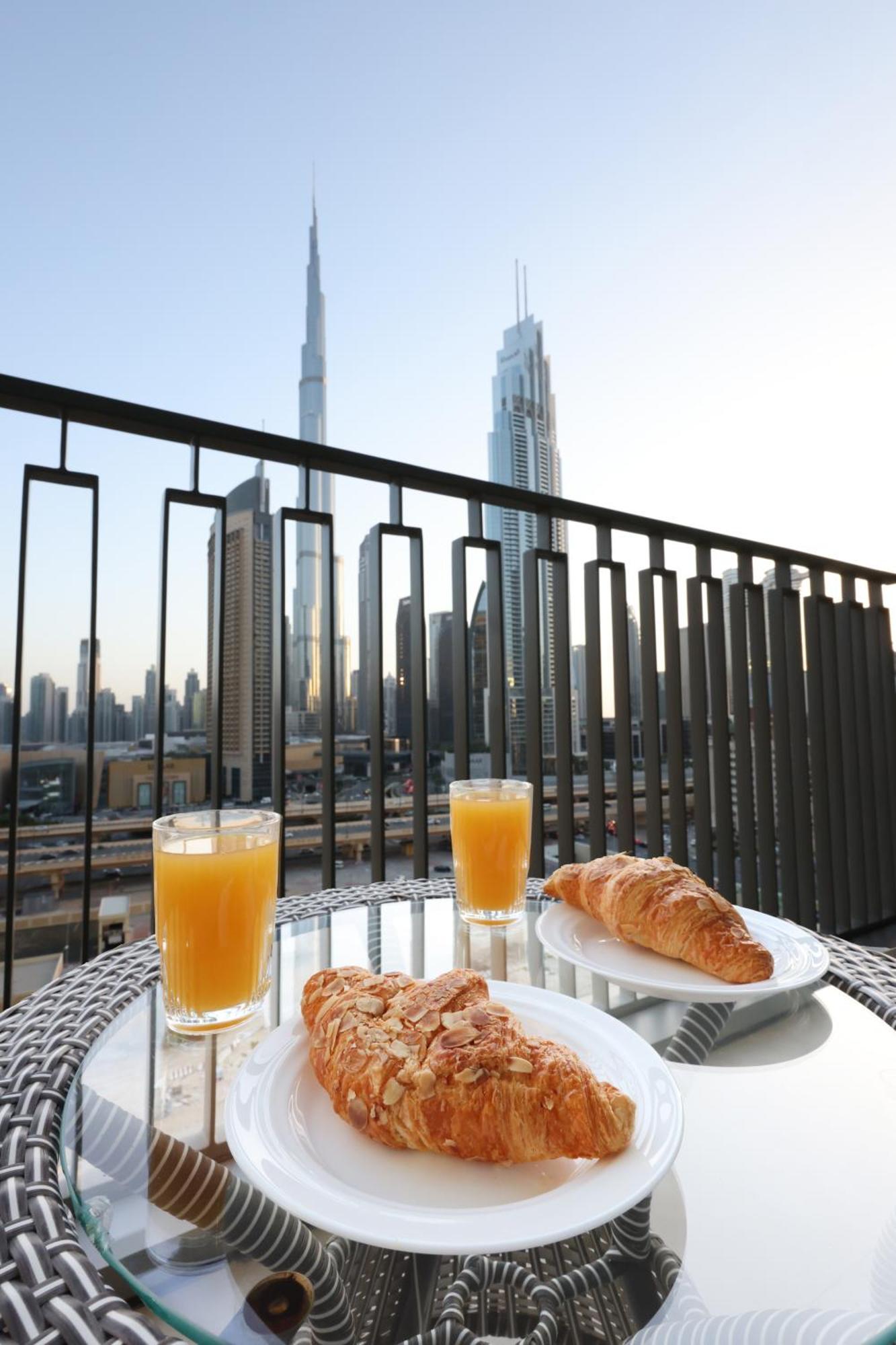 Stunning Burj View Dubai Mall Access Infinity Pool Appartement Buitenkant foto