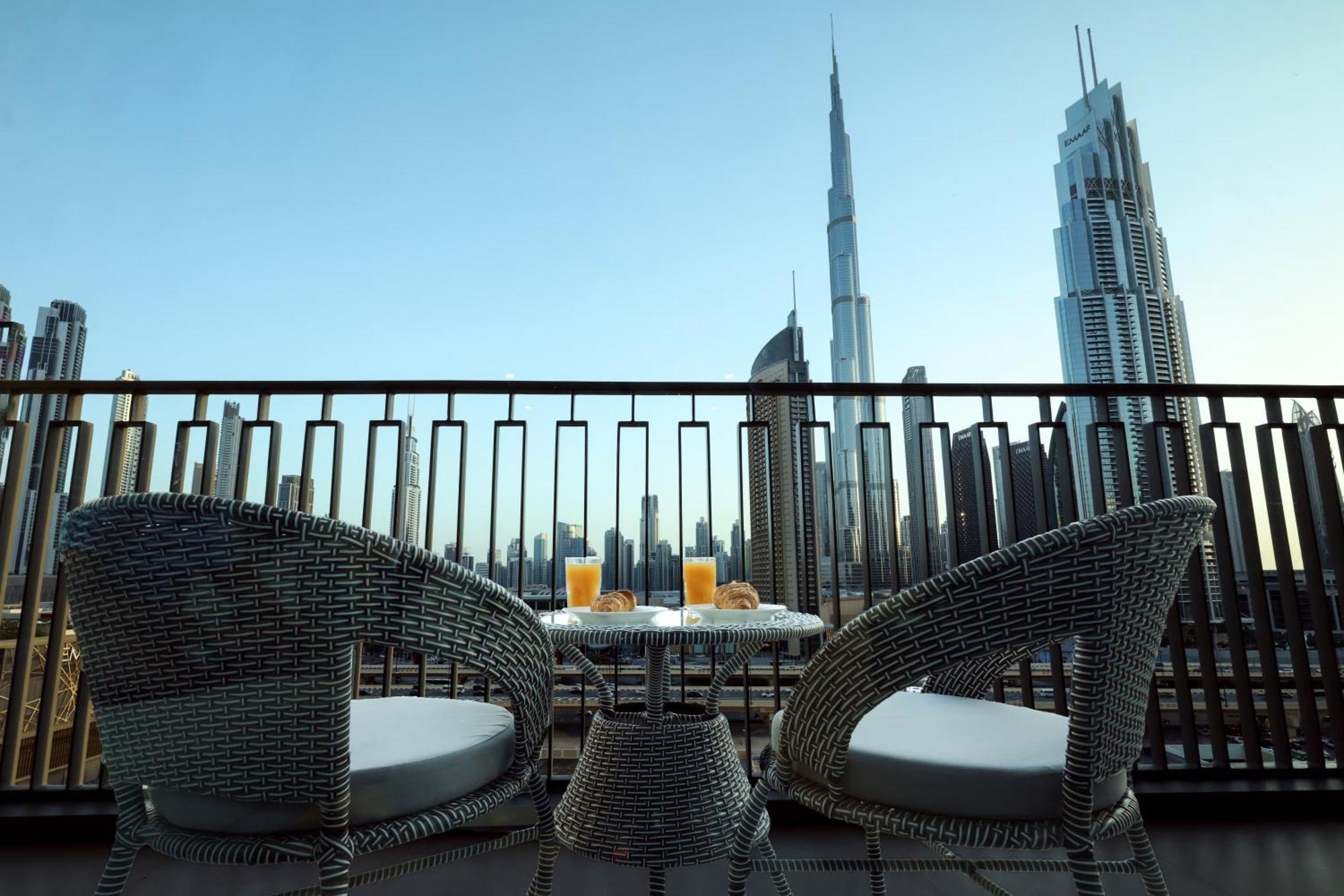 Stunning Burj View Dubai Mall Access Infinity Pool Appartement Buitenkant foto